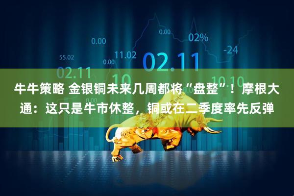 牛牛策略 金银铜未来几周都将“盘整”！摩根大通：这只是牛市休整，铜或在二季度率先反弹